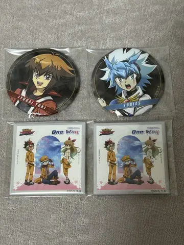 유희왕 CD 자켓 캔뱃지 컬렉션 고러쉬 십대 유디아스