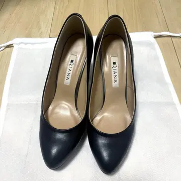 DIANA 다이애나 펌프스 블랙 플랫폼 22.5