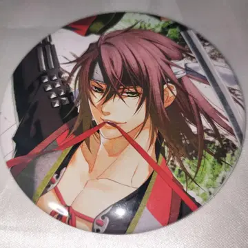 얇은 벚꽃 100mm 캔뱃지 오키타