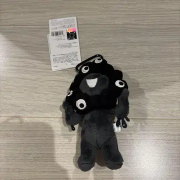 새상품 오사카 간사이 엑스포 밉밉 블랙 인형 스탠딩 버전