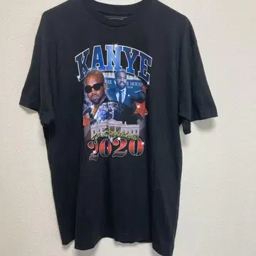 KANYE 2020 블랙 티셔츠 L