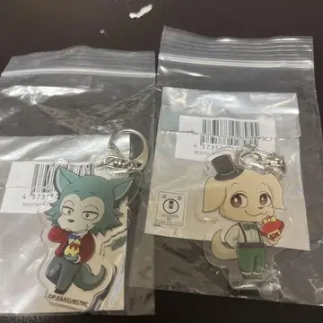 BEASTERS 비스터즈 레고시 잭 프리 카페 아크링 키링 세트