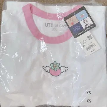 유니클로 야자와 아이 콜라보 티셔츠 XS 완판템