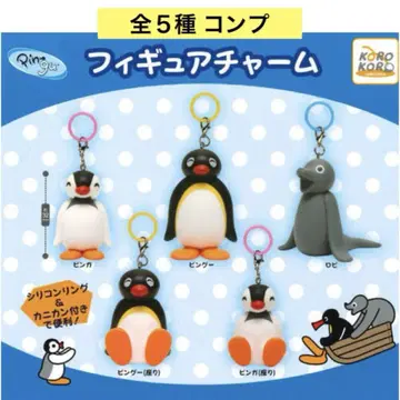 pingu 핑구 피규어 참 5종 컴프 메지루시 액세서리