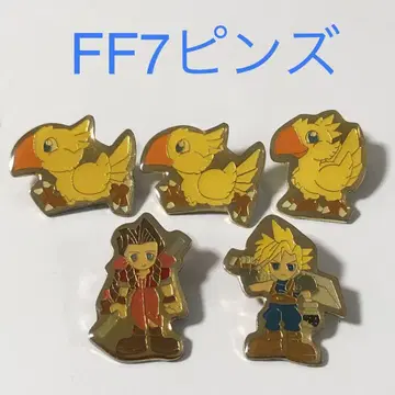 FF7 스크류즈 4종 5개 세트/파이널 판타지 7/핀즈/핀 배지