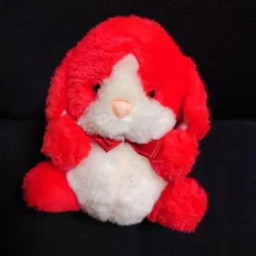 레트로 토끼 로프 이어 봉제 인형 팬시 레트로 처진 귀 토끼