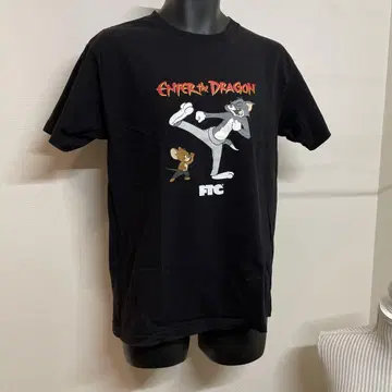 FTC 톰과 제리 티셔츠 M 블랙