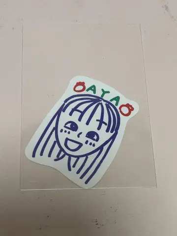노기자카46 오가와 아야 전격 카페 스티커