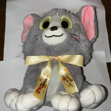 그레이 고양이 봉제 인형