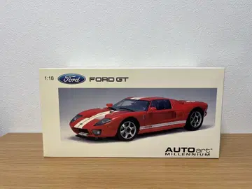 AUTOart 밀레니엄 1/18 2005 FORD GT 빨간색