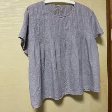 어반 리서치 도어스 린넨 반팔 블라우스