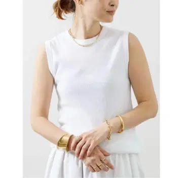 Deuxieme Classe dignity sleeveless 화이트