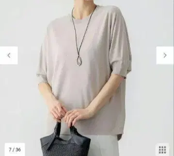 이번 시즌 [세탁 가능] 레이온 폴리에스테르 스트레치 돌먼 니트