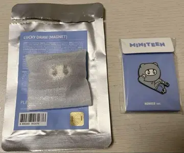 버논 라키드로 마그넷 핀 배지 세트 MINITEEN 미니 틴