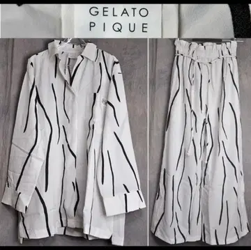 GELATO PIQUE 스트라이프 셋업 F