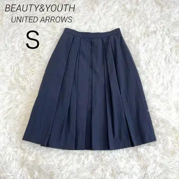 뷰티 앤 유스 플리츠 스커트 무릎 기장 예복 엄마 여성 수트 고급 블랙