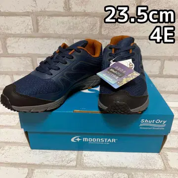 문스타 스니커즈 네이비 23.5cm 4E 우천 겸용 새상품 박스 포함