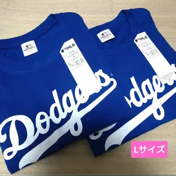 MLB 다저스 이너 티셔츠 L 사이즈 2장 세트