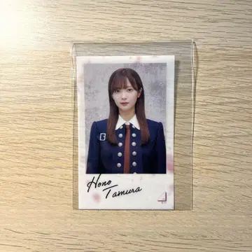 사쿠라자카46 클리어 스티커 타무라 호노
