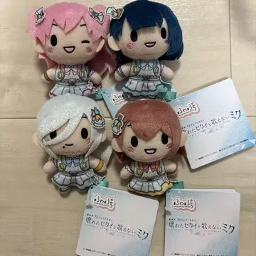 극장판 프로젝트 세계 후와푸치 마스코트 모어잔 4종 세트