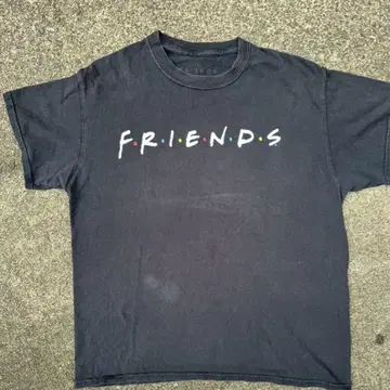 F.R.I.E.N.D.S. 블랙 티셔츠 L