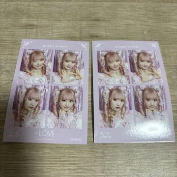 이코러브 사이토 키아라 4컷 포토 카드 2장