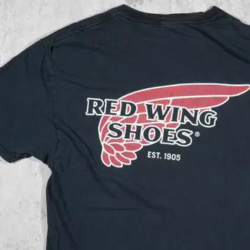 기업 티셔츠 레드윙 Red Wing Shoes 로고 티셔츠 M
