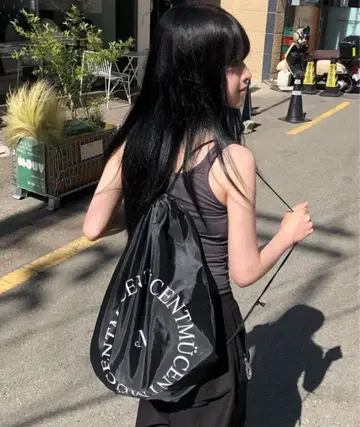 mucent 냅색 블랙 한국