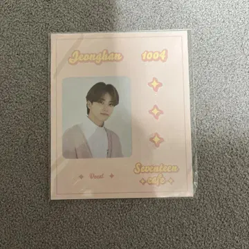SEVENTEEN Cafe 정한 스티커