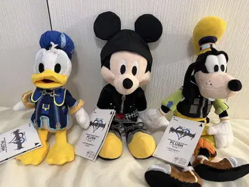 킹덤하츠 KH III 미키, 구피, 도날드 봉제 인형 세트