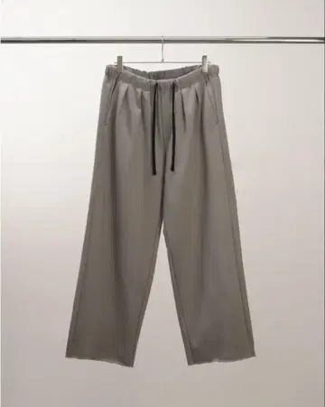 ANCELLM TUCK SWEAT PANTS GRAY 25AW 사이즈 2