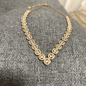 스와로브스키 Swarovski Angelic Square 목걸이