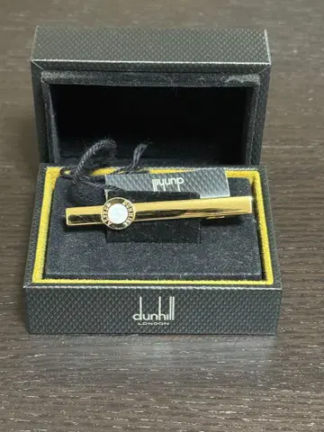던힐 골드 넥타이핀