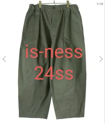 is-ness 24ss 벌룬 베이커 팬츠