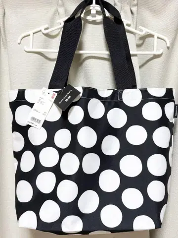 요지 야마모토 토트백 도트 무늬 새상품 marimekko