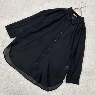 GLACIER 시어 셔츠 블랙 M 패션