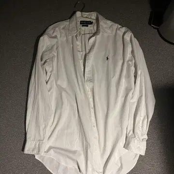 Ralph Lauren 화이트 긴팔 셔츠