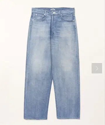 오라리 SELVEDGE FADED LIGHT WIDE PANTS