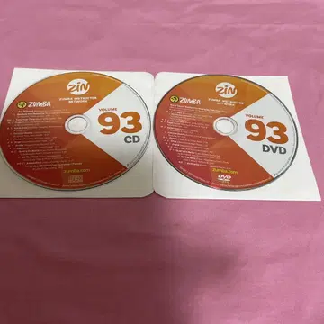 Zumba ZIN Volume 93 CD & DVD 세트
