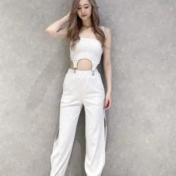 GYDA 제이다 참 맨투맨 셋업 그레이