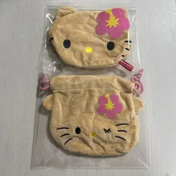 헬로키티 FACE 복조리 & 파우치 컬렉션 일광화상 키티 파우치 가챠