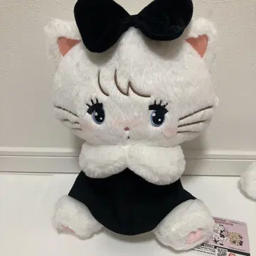 mikko BLACK RIBBON BIG 봉제 인형 무스