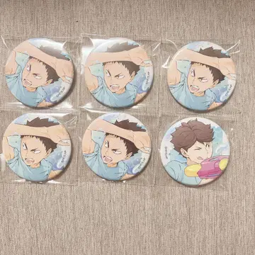 하이큐!! 물놀이 캔뱃지 이와이즈미 하지메