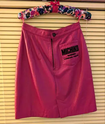 MICHIKO KOSHINO 가죽 타이트 스커트