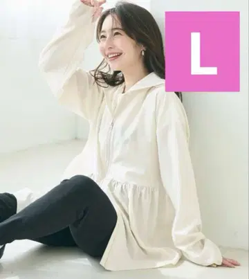 coca UV 차단 개더 후드티