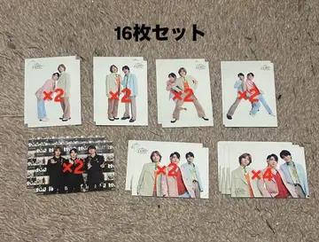 Mrs.GREEN APPLE 피요르드 모음 포토 카드 16장 세트