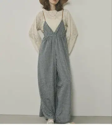 unitage 배색 와이드 올인원