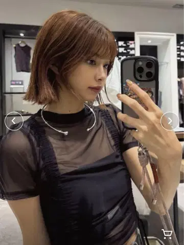 MURUA 그라데이션 시어 탑