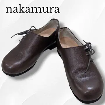 nakamura 나카무라 로퍼 가죽 신발 레이스업 드레스 슈즈