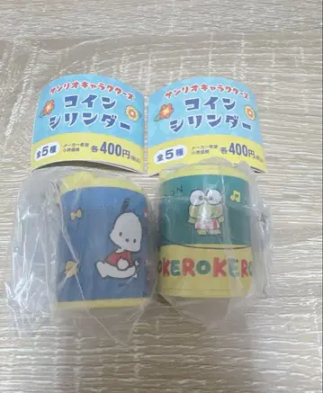 산리오 캐릭터즈 코인 실린더 포차코 케로케로케로피